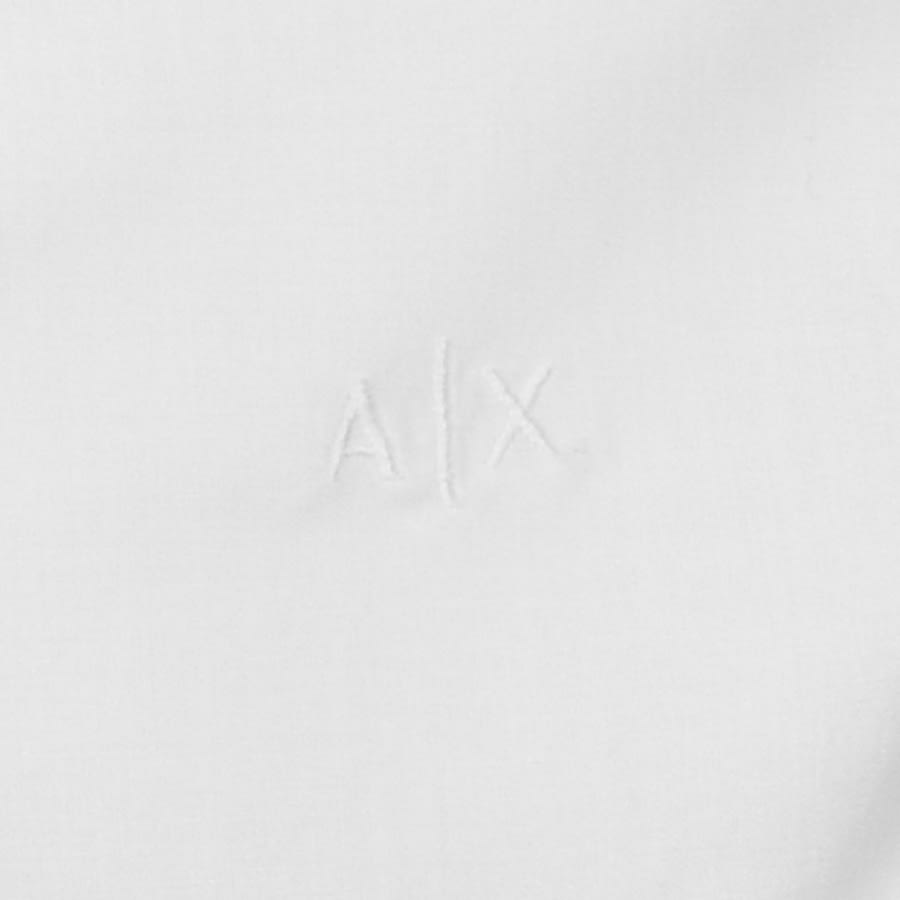 Alternative Image for ProductArmani Exchange Slim Fit Long Sleeve Shirt White3